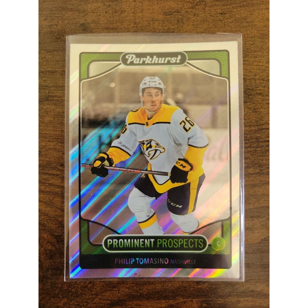 2021-2022 Parkhurst #PP9 Philip Tomasino - Rookie Prospect - Predators - NHL